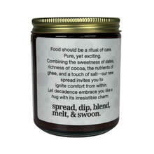 Load image into Gallery viewer, Salted Chocolate Ghee Spread
