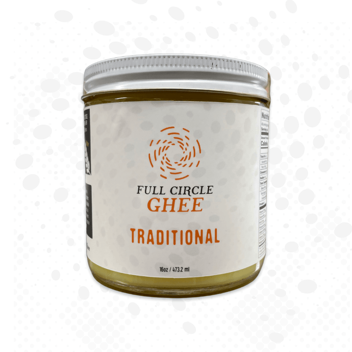 16oz jar of Traditional Full Circle Ghee